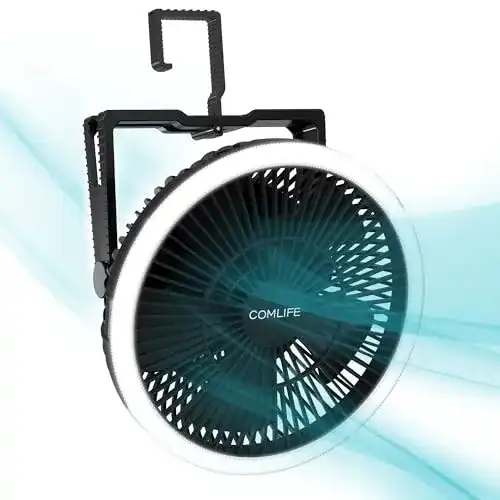 Mobiler Deckenventilator COMLIFE 8 Zoll Tischventilator für flexible Nutzung