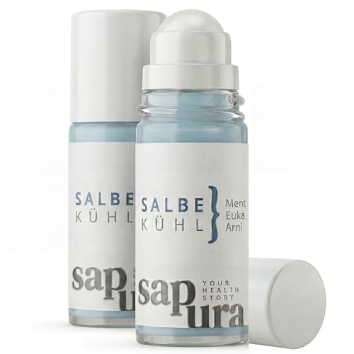 Kühlgel Sapura Roll-On zur Linderung von Verspannungen und Schmerzen