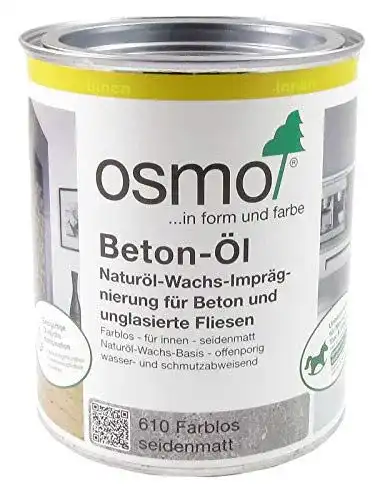 Osmo Betonöl Farblos 0,75 l für Betonoberflächen