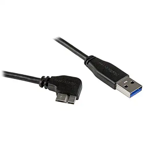 Micro-USB-Kabel Startech 6m mit USB A zu rechts gewinkelt Anschluss