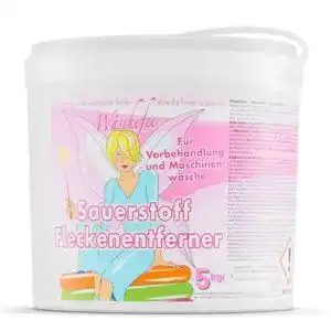 Sauerstoffbleiche Wäschefee Fleckenentferner mit Aktiv-Sauerstoff 5 kg