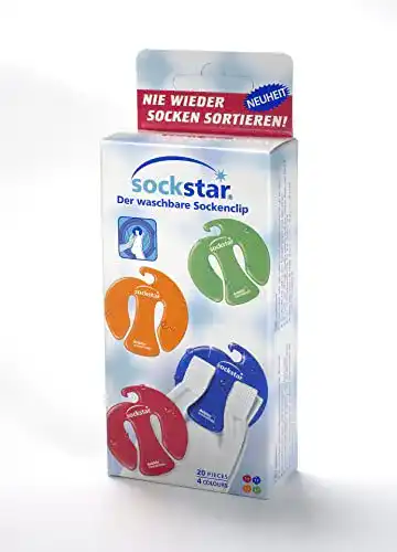 Sockenklammer Sockstar Paarungshelfer Basic Line