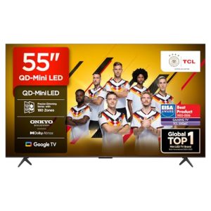 TCL 55 Zoll 55Q6C QLED Mini LED Fernseher mit 4K HDR und Dolby Vision