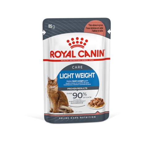 Royal Canin Nassfutter für Katzen Light Weight Care in Soße 12 x 85 g