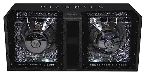Hifonics ZRX-12DUAL Auto-Subwoofer Leergehäuse mit 2000 Watt