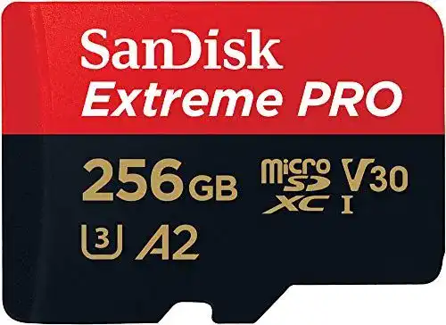 SanDisk Extreme PRO microSDXC UHS-I 256 GB mit Adapter und RescuePRO Deluxe