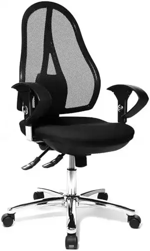 Bürostuhl Topstar Open Point SY Deluxe mit höhenverstellbaren Armlehnen