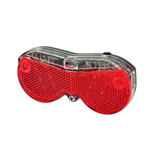 Fahrrad-Rücklicht Fischer mit LED und integrierten Reflektor