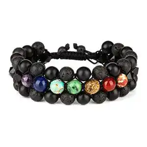 Chakra-Armband Farfume mit echten Steinen für Damen