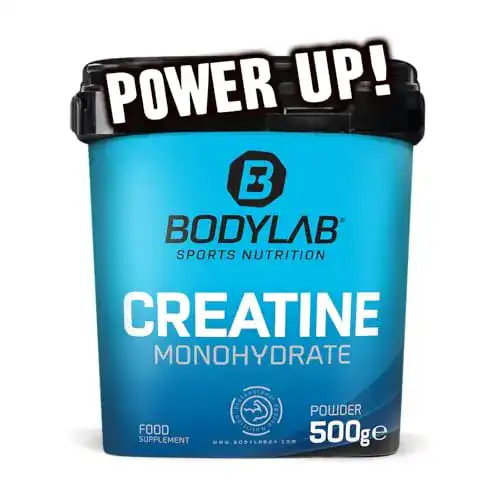 Bodylab24 Creatine Monohydrat Pulver 500 g, rein und hochwertig