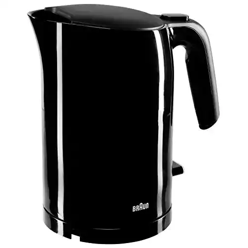 Braun WK 3110 BK Wasserkocher mit 1,7 l Füllmenge und 3.000 Watt