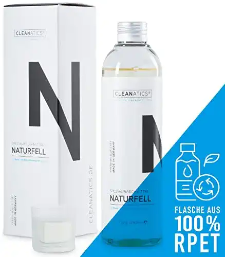 Lammfell Waschmittel Cleanatics Konzentrat mit rückfettendem Lanolin