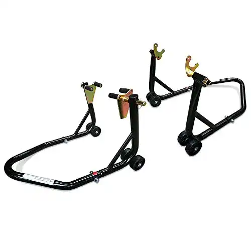 Motorradständer Ricambi Weiss STVK für vorne und hinten