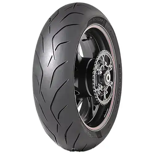 Dunlop Motorradreifen 180/55 ZR17 73W Sommerreifen für Supersport
