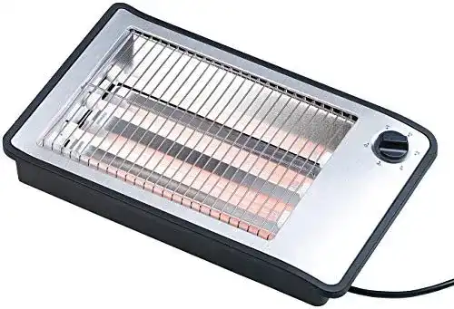Flachtoaster von Rosenstein & Söhne für bis zu 4 Brötchen mit Timer