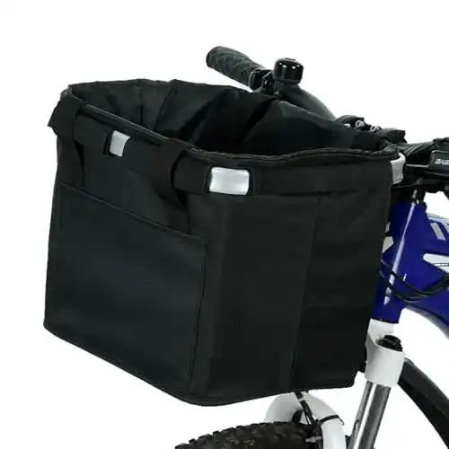 Faltbarer wasserdichter Fahrradkorb für den Lenker von Pynhoklm