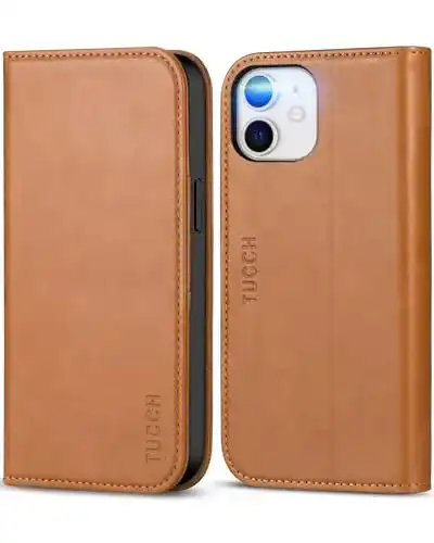 Tucch Hülle für iPhone 12 und 12 Pro Schutzhülle mit Kartenfächern