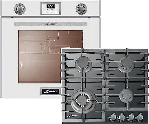 Gasherd mit Gasbackofen Kaiser EG 6374 W + KCG 6383 im Vergleich
