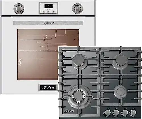 Gasherd mit Gasbackofen Kaiser EG 6374 W + KCG 6383 im Vergleich