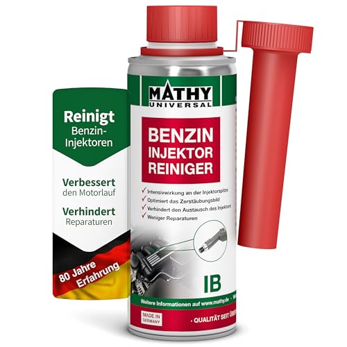 Benzin Additiv MATHY IB Injektoren Reiniger für Benzinmotoren