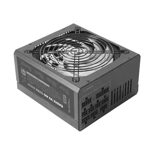 600 Watt Netzteil Tacens Radix VII AG 600, vollmodular, 80Plus Silber