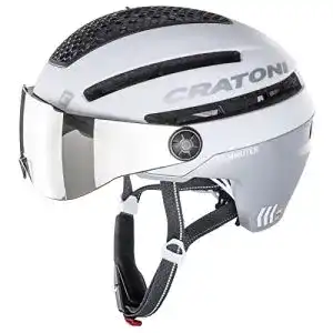 Fahrradhelm für Herren mit Visier von Cratoni für Erwachsene