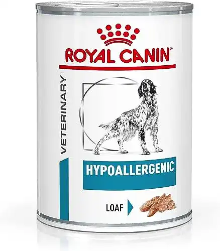 Diätfutter für Hunde: Royal Canin Veterinary Hypoallergenic Mousse