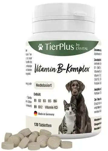 EXVital Tierplus Vitamin B Komplex für Hunde
