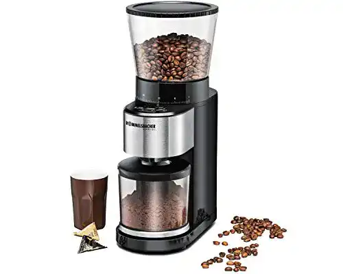 Elektrische Kaffeemühle mit Kegelmahlwerk von Rommelsbacher
