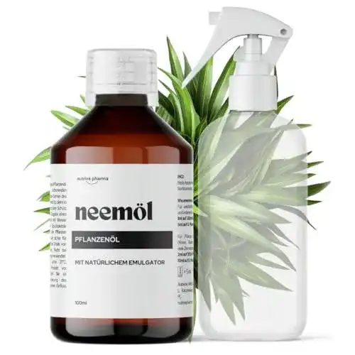 Neemöl Nutrive Pharma organisches 100ml mit natürlichem Emulgator
