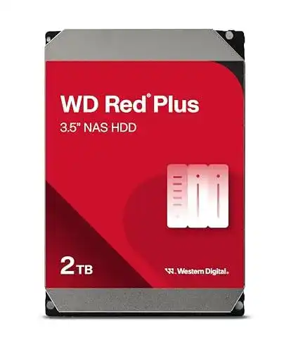 NAS-Festplatte 2TB Western Digital WD Red Plus interne 3,5 Zoll