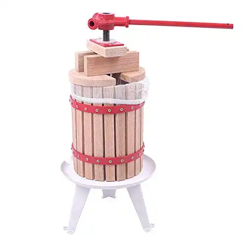 Hengmei Beerenpresse Obstpresse Fruchtpresse Saftpresse 6L