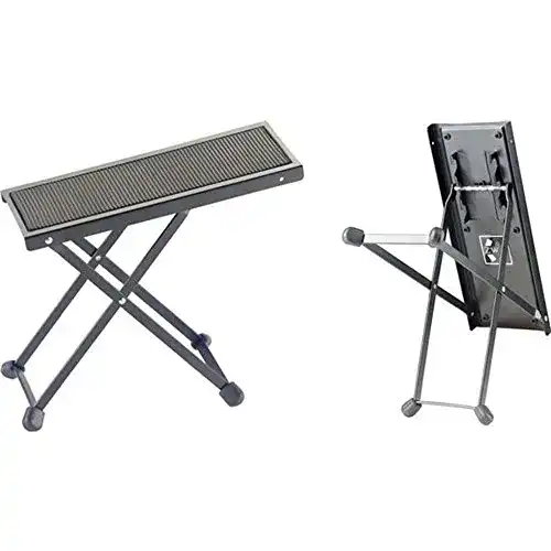 Fußbank für Gitarre Stagg 18817 aus Metall, höhenverstellbar