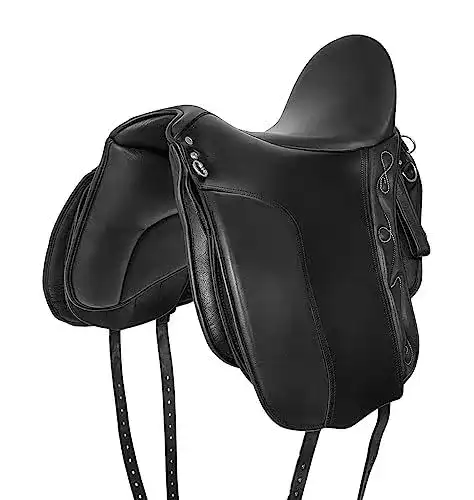Wanderreitsattel A&M Reitsport 1133 aus Leder mit wechselbarem Kopfeisen