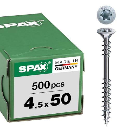SPAX Dielenschrauben 4,5 x 50 mm, 500 Stück, T-STAR