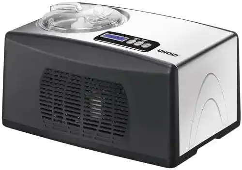 Softeismaschine Unold 48806 Cortina mit Kompressor und 1,5 Liter Füllmenge