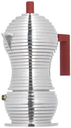 Alessi Espressokocher MDL02/3 R Pulcina für 3 Tassen