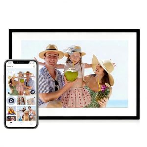 Digitaler Bilderrahmen Hyjoy WLAN 8 Zoll mit Smart WiFi und HD-Display
