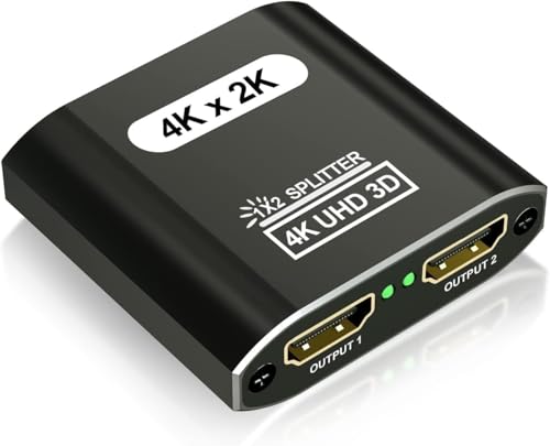HDMI Splitter 1 in 2 Out für 4K – Ivivtor HDMI Verteiler