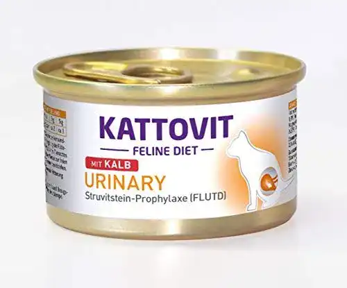 Kattovit Katzenfutter Urinary mit Kalb 85 g im 24er Pack