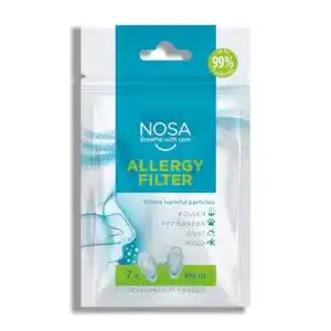 Nasenfilter Nosa Allergiefilter zur Linderung von Allergiesymptomen