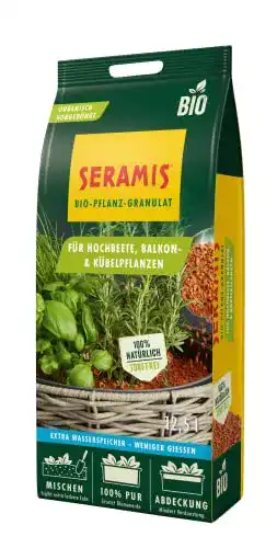 Seramis Pflanz-Granulat für Beet-, Balkon- und Kübelpflanzen, 12,5 l