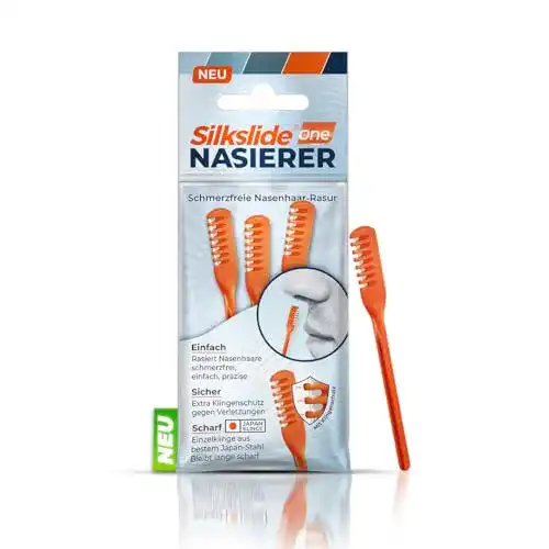 Nasenhaartrimmer Silkslide für die sanfte Entfernung von Nasenhaaren
