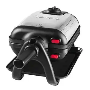 Tefal Waffeleisen WM756D mit drehbarer Funktion für belgische Waffeln