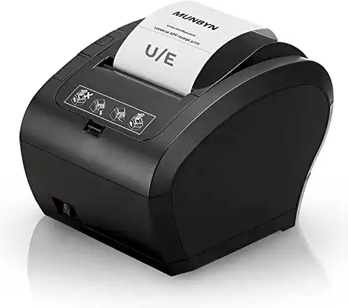 Munbyn Thermodrucker 80mm mit AUTO-CUT und Schublade