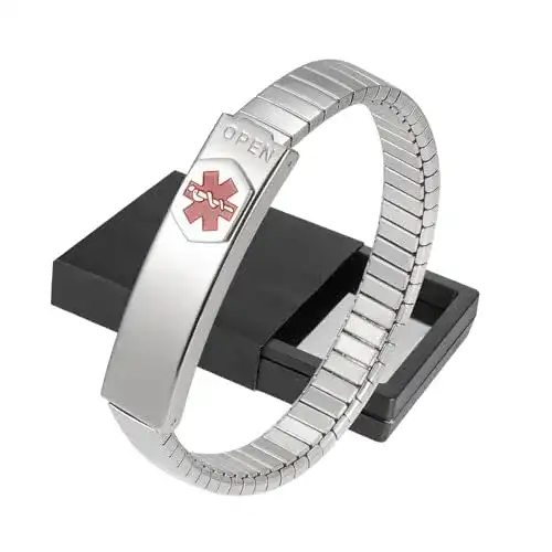 Notfallarmband Yinox Medizinisches Notfallarmband für Erwachsene