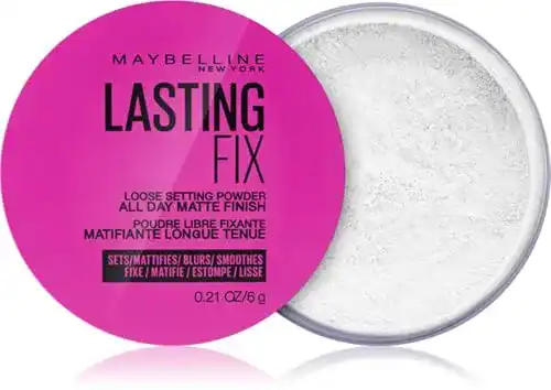 Transparenter Puder von Maybelline New York – Fixier-Puder Lasting Fix
