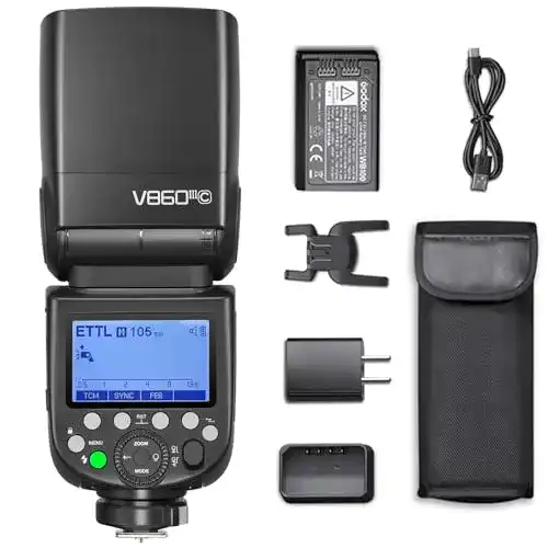 Godox V860III-C Blitzgerät für Canon Kameras