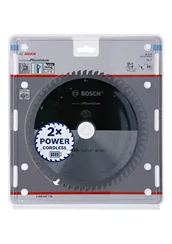 Kreissägeblatt für Aluminium Bosch Professional 216 mm 64 Zähne
