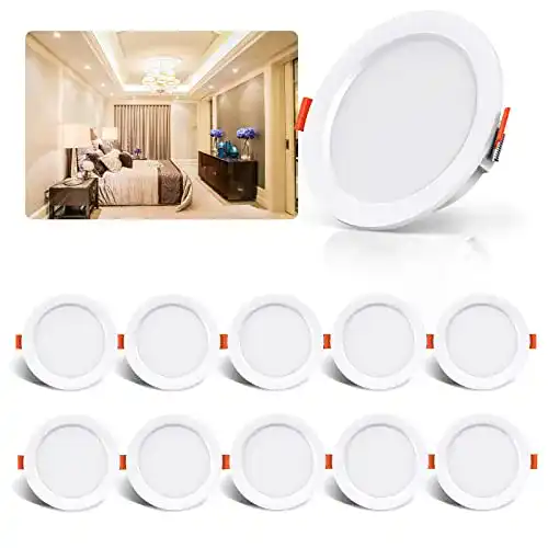 OUILA LED Einbaustrahler 10er Set 230V